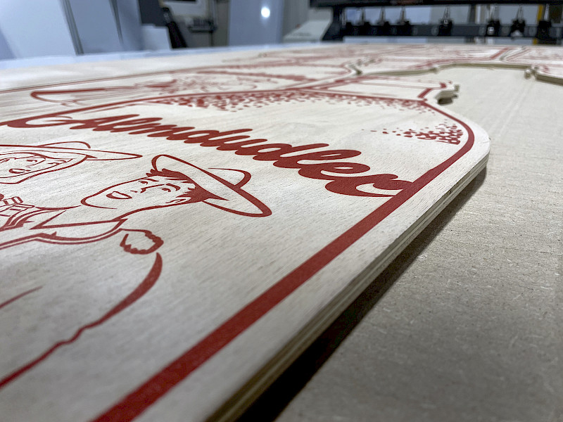 Almdudler POS-Aufsteller