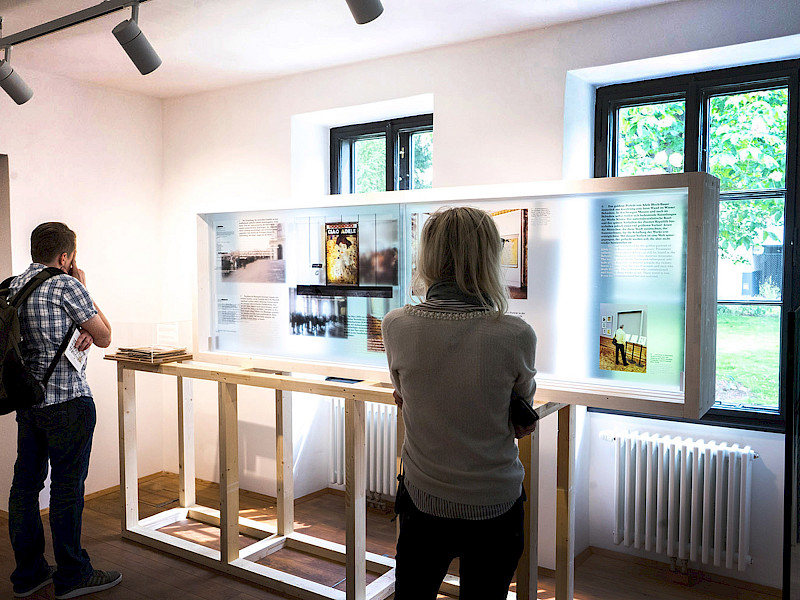 Glasdruck für Klimtvilla