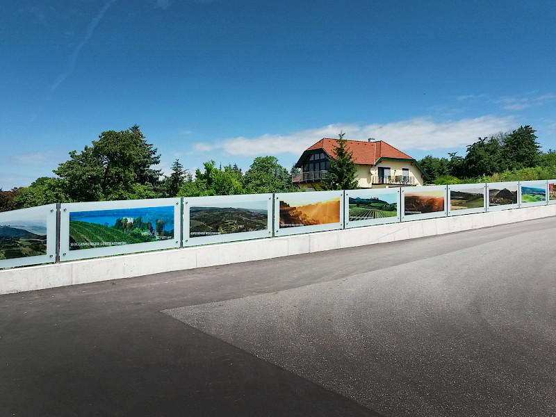 Druck auf Ätzglasfolie